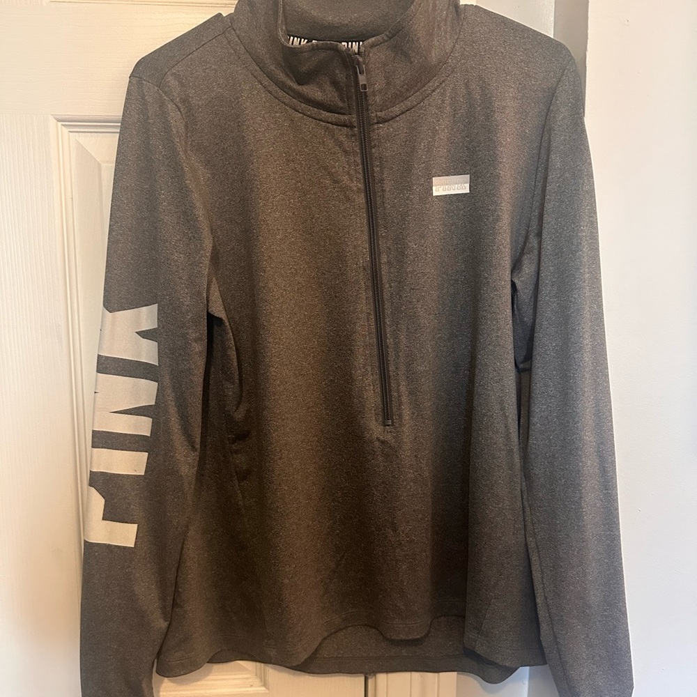 Grey long sweater size large from PINK.